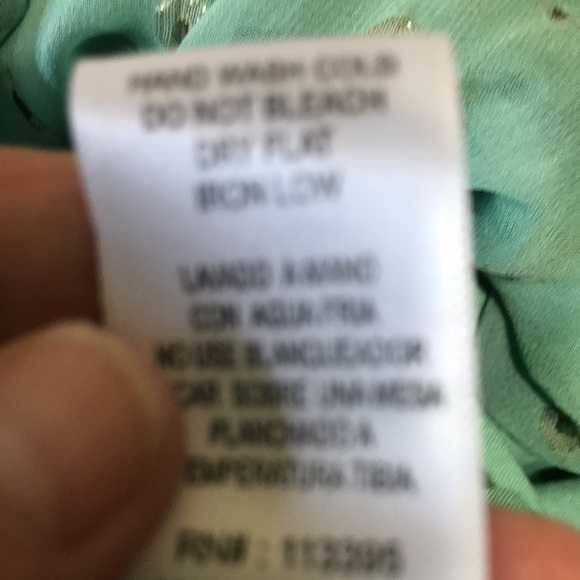 En crème Polkadot chiffon tiered dress - Picture 11 of 12